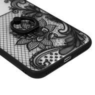 iPhone 7 Plus Case (5.5 inch) - 360 Degree Rotating Ring Holder Kickstand Shockproof Soft TPU Skin Bumper Frame... N22
