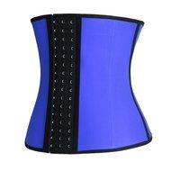 Women's 14 Steel Bone Solid Latex Sports and Fitness Waist Trainer Cincher N2