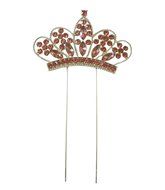 Cake Topper Sparkle Rhinestone Princess Cake Topper Crown Cake Topper Princess Party Baby Shower Cake Topper (... N2