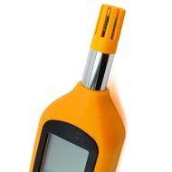 Sanrui High Precision LCD Digital Psychrometer Mini Temperature and Humidity Meter with Dew Point and Wet Bulb... N6