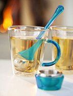Sagaform Tea Strainer, Blue