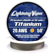LV Titanium Grade 1 Wire 20 AWG - 50'