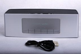 Blueone Outdoor Speaker HIFI Wireless Bluetooth Subwoofer Speakers for Cell Phones - Silver N2