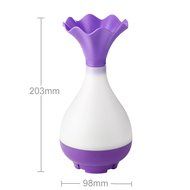 RipaFire Jady Pure Aromatherapy Humidifier Ultrasonic Sound Vibrations with Night Light Portable Mini USB Perfume... N7