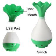 RipaFire Jady Pure Aromatherapy Humidifier Ultrasonic Sound Vibrations with Night Light Portable Mini USB Perfume... N8
