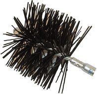 Rutland Round Professionals Choice Polypropylene Brush Head With Tlc Torque Lock Connector (6" Diameter)
