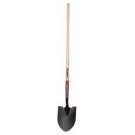 A.M. Leonard Round Point Closed Back Shovel with Ash Handle - 48 Inch Length
