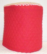 Quilted Checked Keurig B40 B45 K45 B60 K65 Brewing Systems Cover (Red)