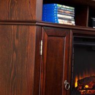 Lynden Media Fireplace - Espresso N5