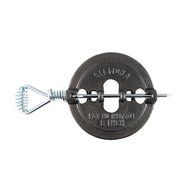 Smoke Pipe Damper Size: 3" Diameter N3