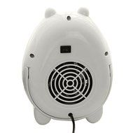 Rubility Cute Heater Fan Cartoon Household Warmer Mini Electric Fan Heater (Gray) N7