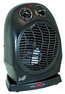 Comfort Zone Oscillating Heater Fan