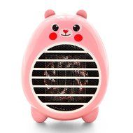 Rubility Cute Heater Fan Cartoon Household Warmer Mini Electric Fan Heater (Gray) N8