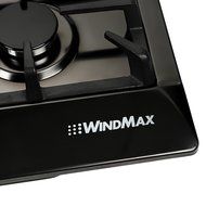 WindMax&reg; 30 inch Black Titanium Plated Stainless Steel Golden Burner Built-In 5 Stoves NG Natural Gas Cooktops... N4