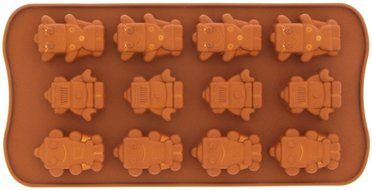 Candy Molds - Fondant Molds - Chocolate Silicone Molds - Robots Cartoon Characters, Animal Heads, and Insects,...