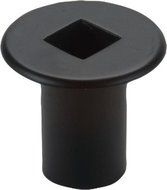 Black Gas Valve Cover - 2 inch