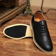 KAKA(TM) Men Fashion Design Spring Autumn PU Leather Lace Up Platform Shoes 40 N3