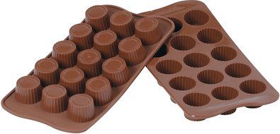 Silikomart Silicone Easy Chocolate Mold, Hearts