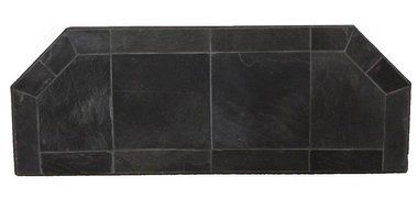 Hearth Safe - Extension in Black Slate Stone