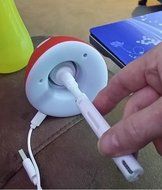 Haoran 250ml Mini Table Lamp Humidifier USB Portable Ultrasonic Cool Mist Air Diffuser with Color LED Nightlights... N8