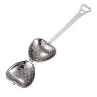 LADEY Tea Infuser Spoon Strainer Heart Shaped Stainless Steel Steeper Handle Shower N2
