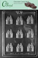 Cybrtrayd K150 Bs Castle Kids Chocolate Candy Mold