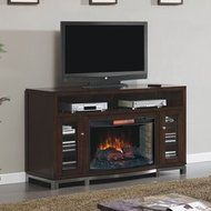 ClassicFlame Wesleyan Infrared Electric Fireplace Media Console in Meridian Cherry - 32MM6439M-C247