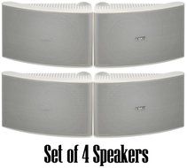 Yamaha All Weather Outdoor / Indoor Wall Mountable Natural Sound 180 watt 2 way Acoustic Suspension Speakers -... N4