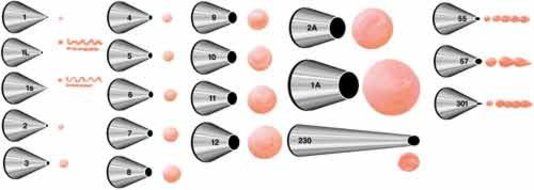 Wilton 402-8 Round Decorating Tip