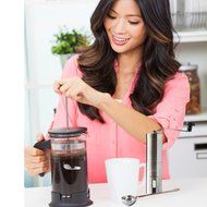 Best Manual Coffee Grinder - Stainless Steel Mill, Adjustable Precision Ceramic Burr, Aeropress