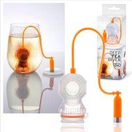 Deep Tea Diver Infuser Loose Leaf Strainer Bag Mug Filter Spice Fred Friends !!