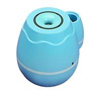 Elaco Ultrasonic Can Flower Arrangement Aroma LED Humidifier Air Diffuser Atomizer (Blue) N2