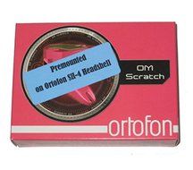 Ortofon Serato OM Scratch DJ Turntable Cartridge, Pre-Mounted on Ortofon SH-4 Headshell