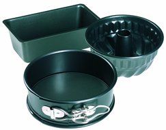 Birkmann 312128 3-Piece Baking Form / Cake Mould Set for Children Non-Stick