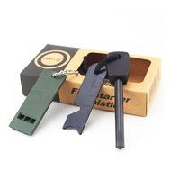Geekercity Multifunction 5 In 1 Fire Starter - Magnesium Emergency Fire Starter Survival Camping Tool With Mini... N6