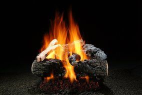 Premium Hargrove Magnificent Inferno 24 inch Gas Log Set with Burner