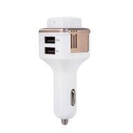 ATD Mini Car Oxygen Bar Anion Air Purification Humidifier Dual USB With Wireless Bluetooth Hands-free Stereo Earphone... N4