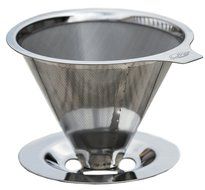 JavaPresse Pour Over Coffee Maker with Stand | Clever Hand Drip Brewer with Reusable Filter Dripper N2