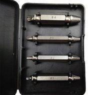 MuLuo 4Pcs Damaged Screw Remover Set Extractor Set Stripped Bolt Extractor N2