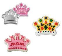 Anyana Crown Birthday Cake Pan Tin Mould Aluminium Decorating Tool Kitchen Tool Sugarpaste Baking Cookie Pastry N2