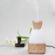 BEW Aromatherapy Diffuser,Wood Grain Cool Mist Ultrasonic Humidifier for Office Home Bedroom Living Room Study... N20