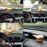 BEW Aromatherapy Diffuser,Wood Grain Cool Mist Ultrasonic Humidifier for Office Home Bedroom Living Room Study... N22