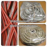 1,500 F Tadpole Seal, Hi-temp Stove Firebox Gasket 1-1/2 x 1/2 x 12'