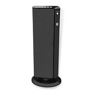 Living Basix LB5320 Flat Panel Tower Portable Space Heater, Black