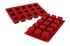 Silikomart SF104/C Silicone Classic Collection Mold Shapes, Cube, Large