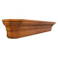 Pearl Mantels Lindon Traditional Fireplace Mantel Shelf N5