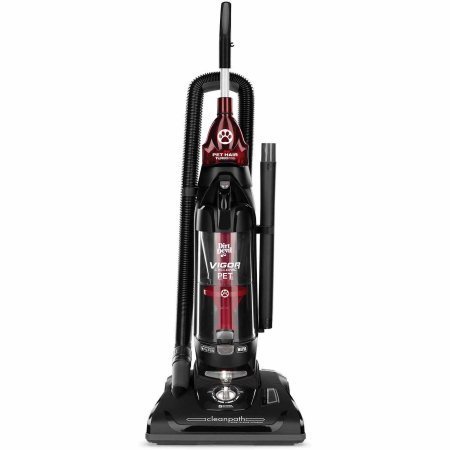 Advanced Cyclonic FiltrationVigor Cyclonic Pet Bagless Upright Vacuum N4
