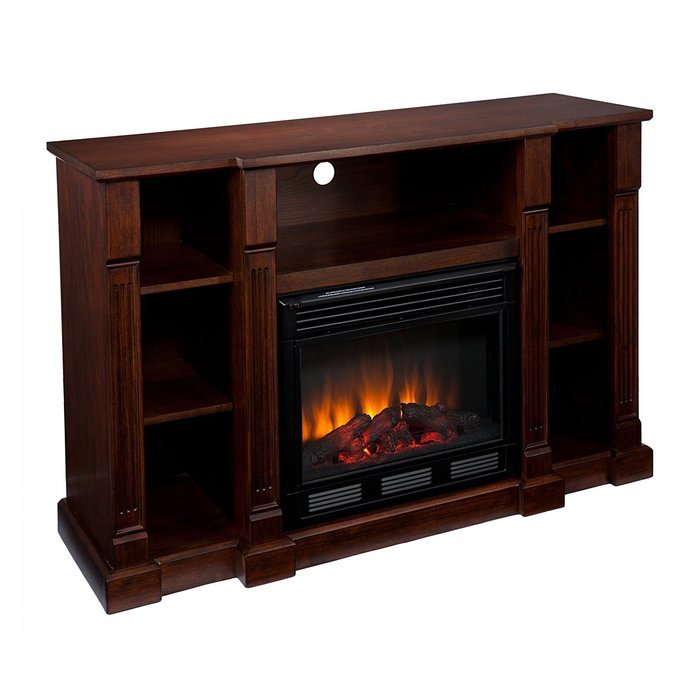 Southern Enterprises Artaxes Electric Media Fireplace - Espresso N2