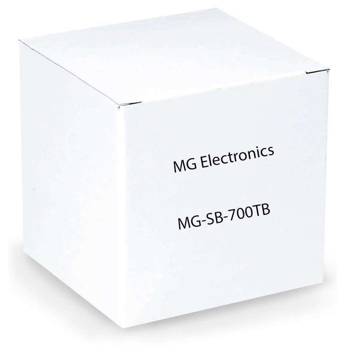 MG Electronics SB700TB Indoor/Outdoor 2-way Weatherproof Corner Compatible Speaker - 70/100V