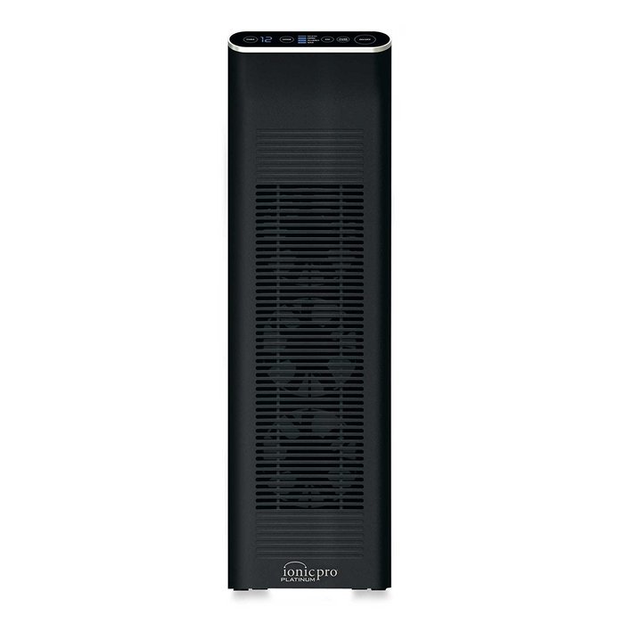 Ultra Quiet Auto Shut-off Platinum Black Air Purifier Energy Star Certified (Imported)